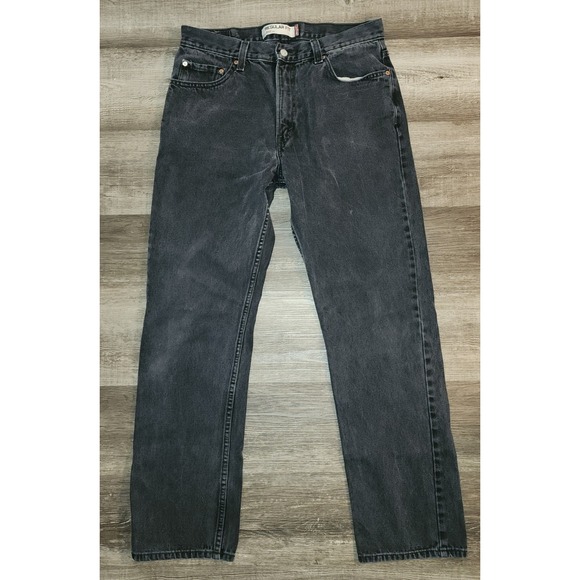 Levi's Other - Levi 505 Men's 36x34 Straight Leg Black Jeans